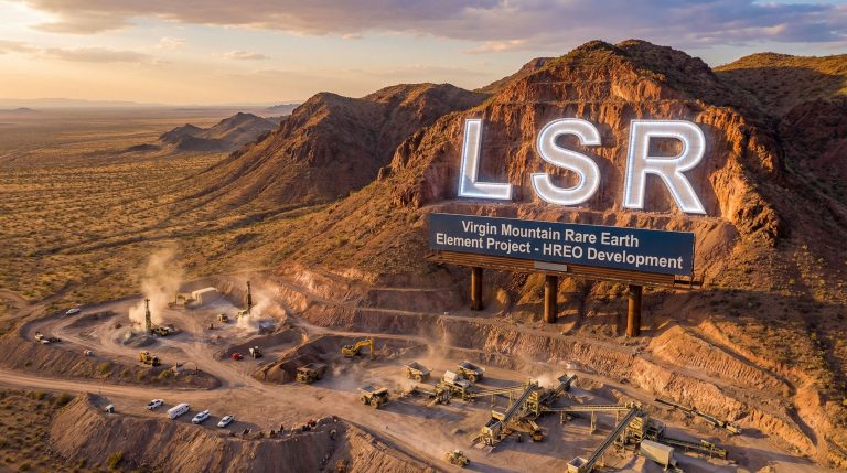Lodestar Minerals Ltd-LSR-Virgin Mountain Rare Earth mining project.