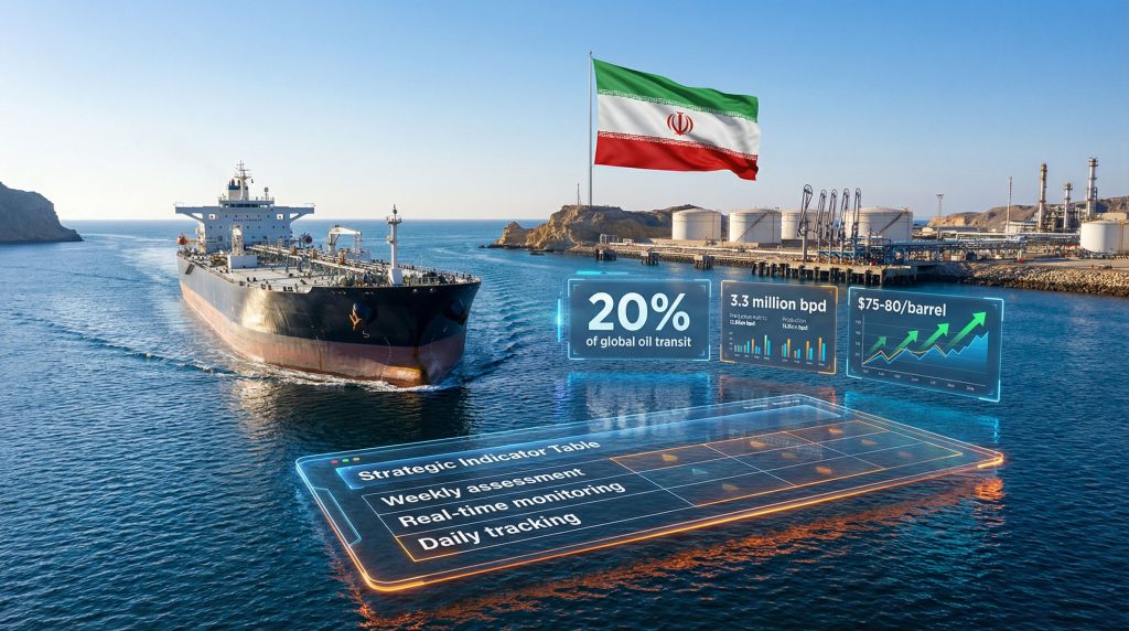 Iranian oil supply disruptions impact global transit.