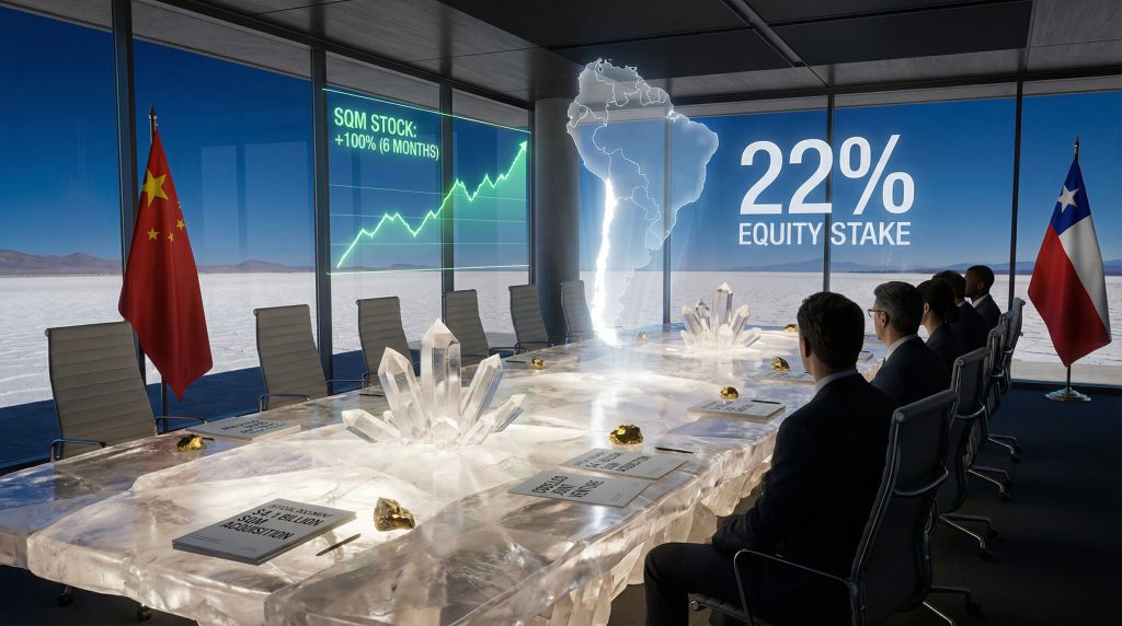 Conference room highlighting Tianqi Lithium governance tensions.