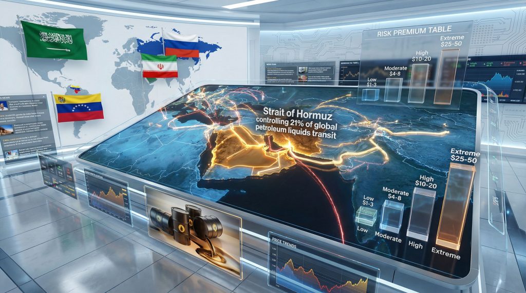 Geopolitical tensions impact oil price dynamics.