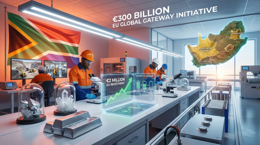 Laboratory with EWSETA investment in battery skills.