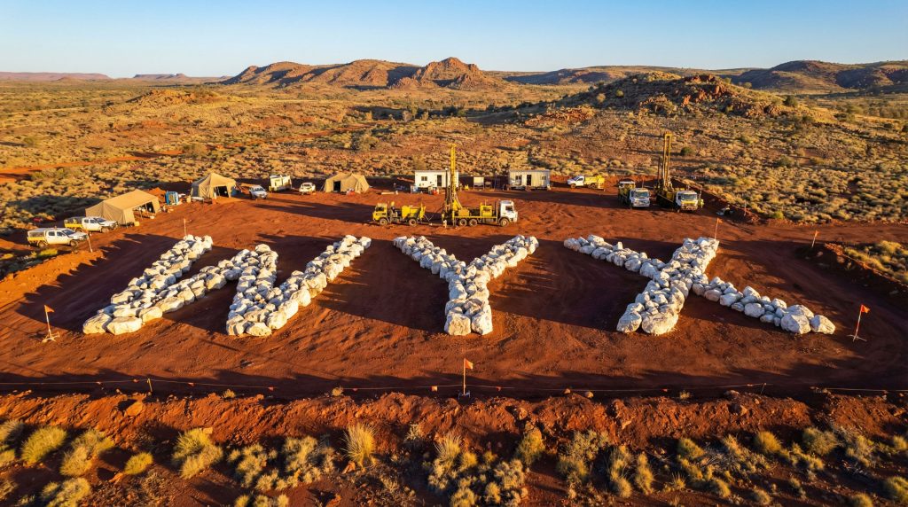 Western Yilgarn NL-WYX-Wynne Resources exploration project in desert.