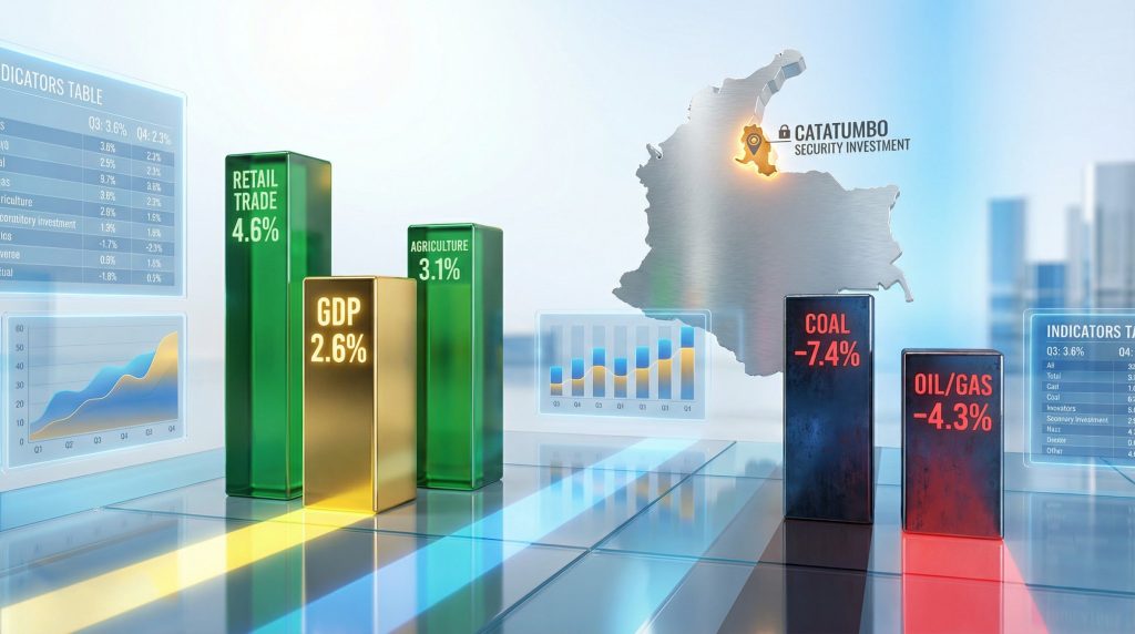 Colombia's economic growth 2025: sector performance.