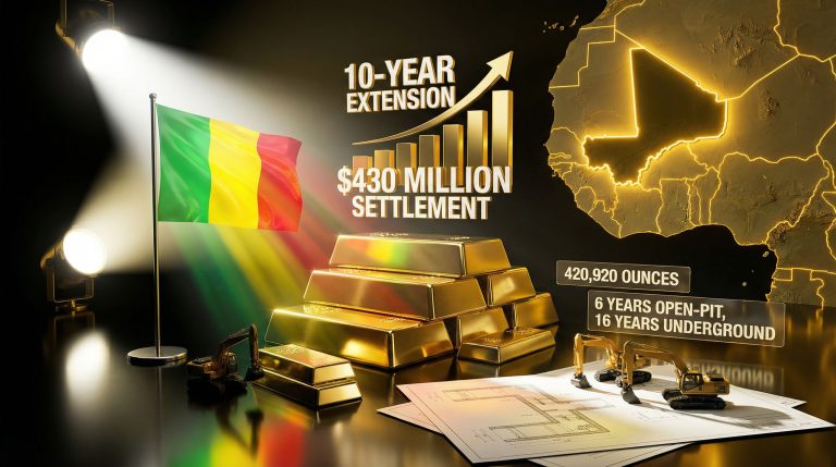 Mali renews Barrick Mining’s Loulo license, highlights.