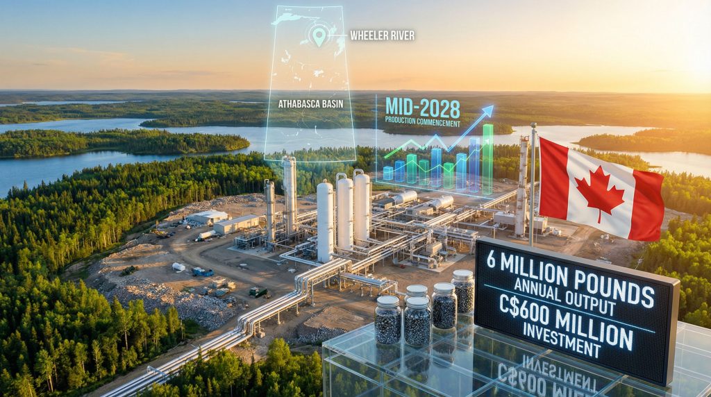 Denison announces investment in Phoenix uranium mine.
