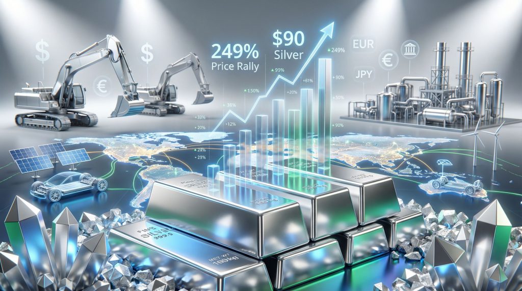 Silver price surge impact: industry and economy.
