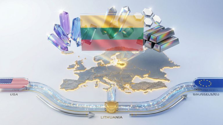 Lithuania minerals deal visualized with USA.