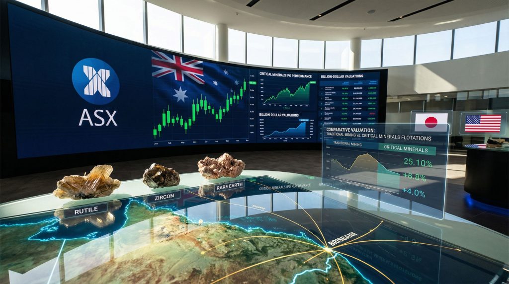 Brisbane miner plans billion-dollar stock launch.