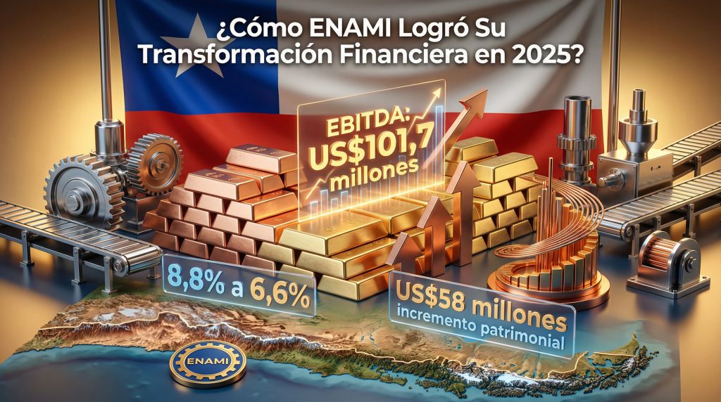 Resultados financieros ENAMI 2025: crecimiento y logros económicos.
