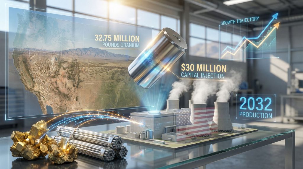 Eagle Nuclear Energy SPAC merger concept.
