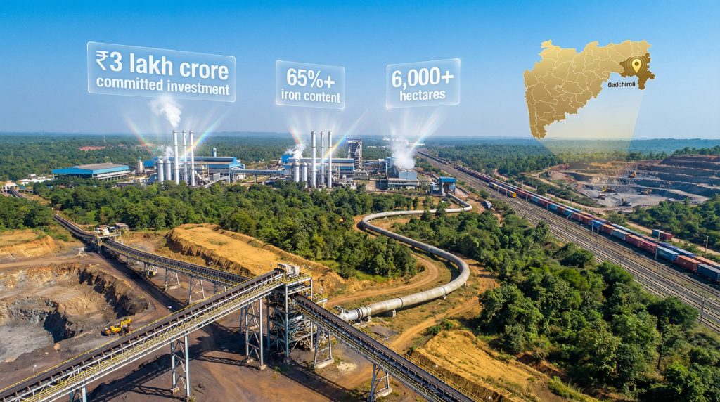 Gadchiroli industrial potential with significant investment.