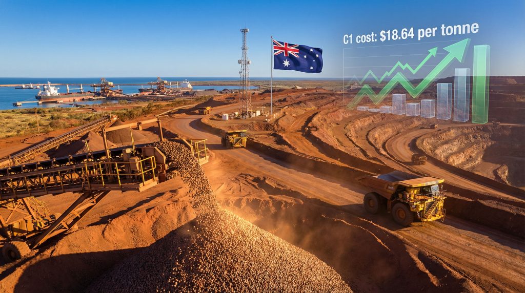 Fortescue boosts profit with iron ore shipments.