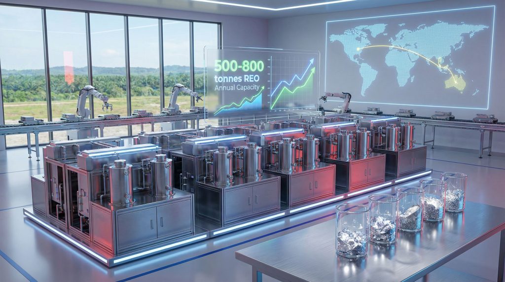 Lynas expands samarium production in advanced facility.