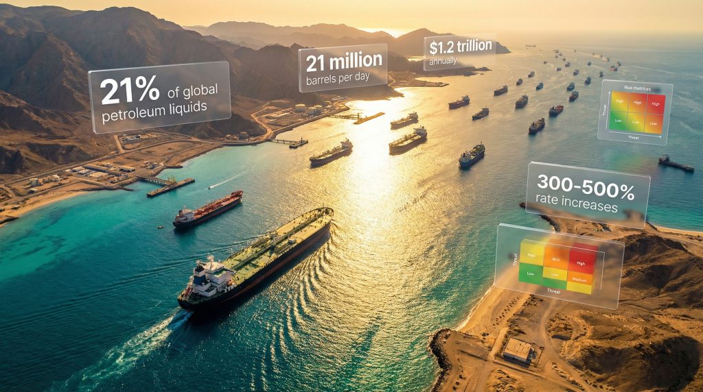 Strait of Hormuz safe passage strategic importance.
