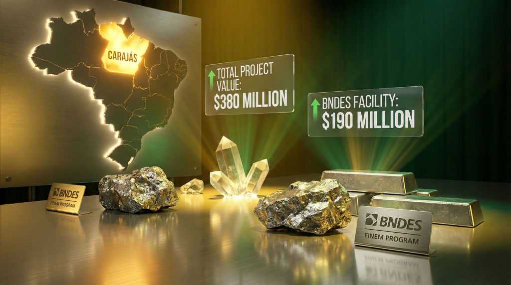BNDES financing for Centaurus Jaguar Project features minerals.