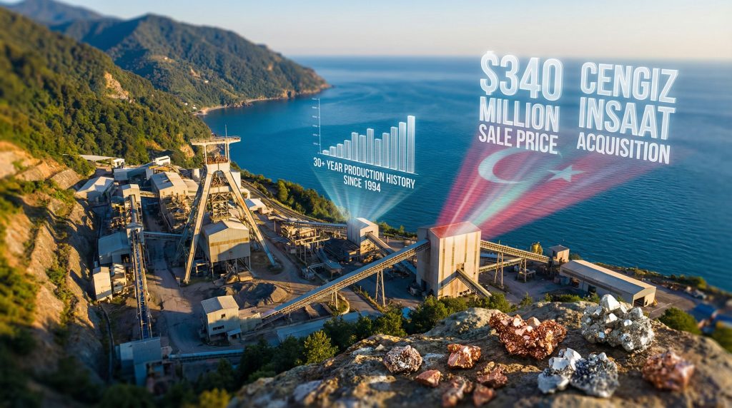 First Quantum Minerals Çayeli mine scenic sale.