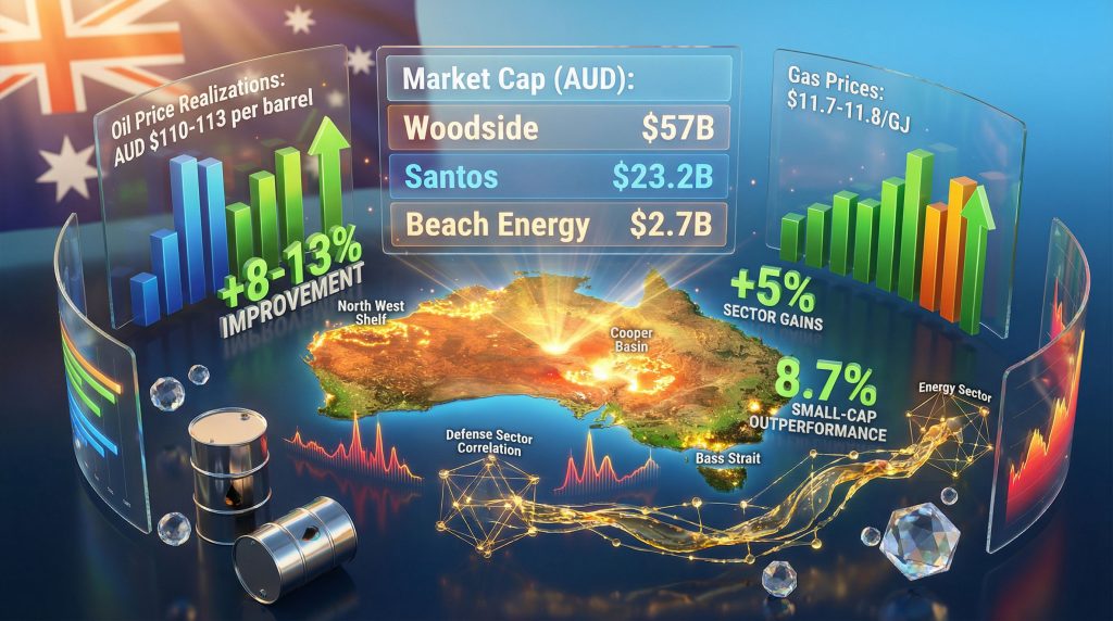 Beach Energy oil price rise impacts market.