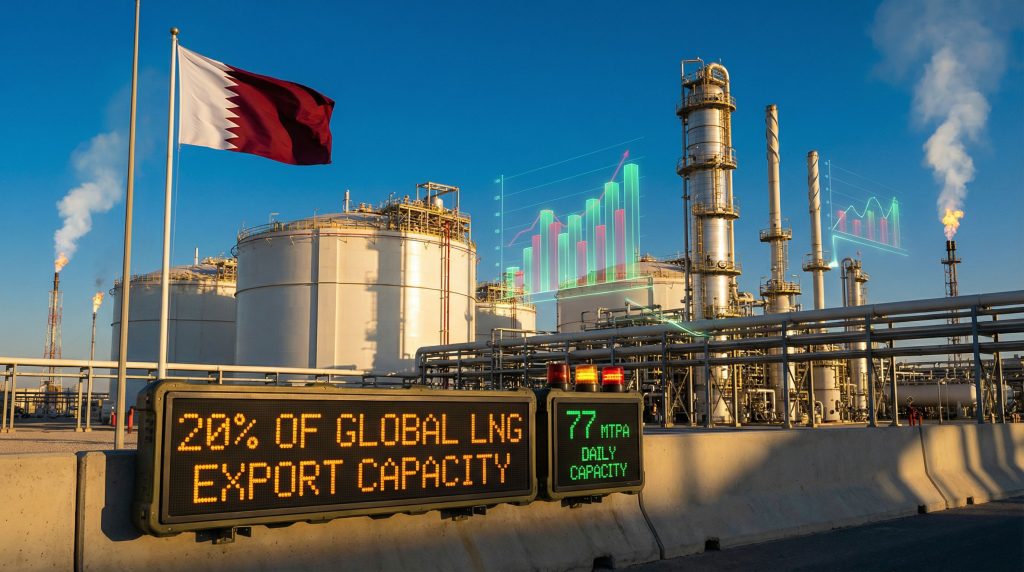 Qatar Gas Production Halt Disrupts Global LNG Markets