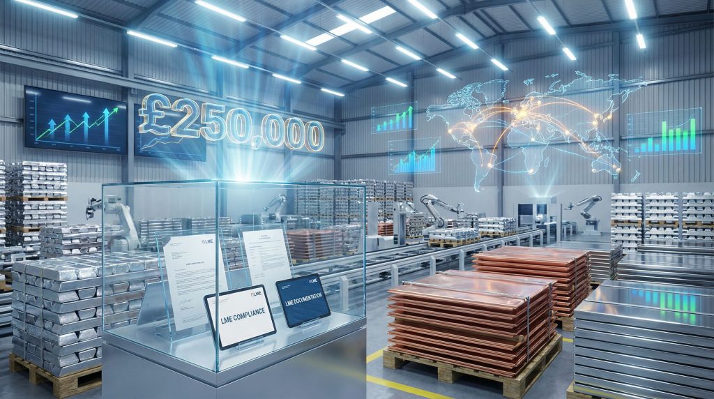 LME fines PAC Global Services warehouse.