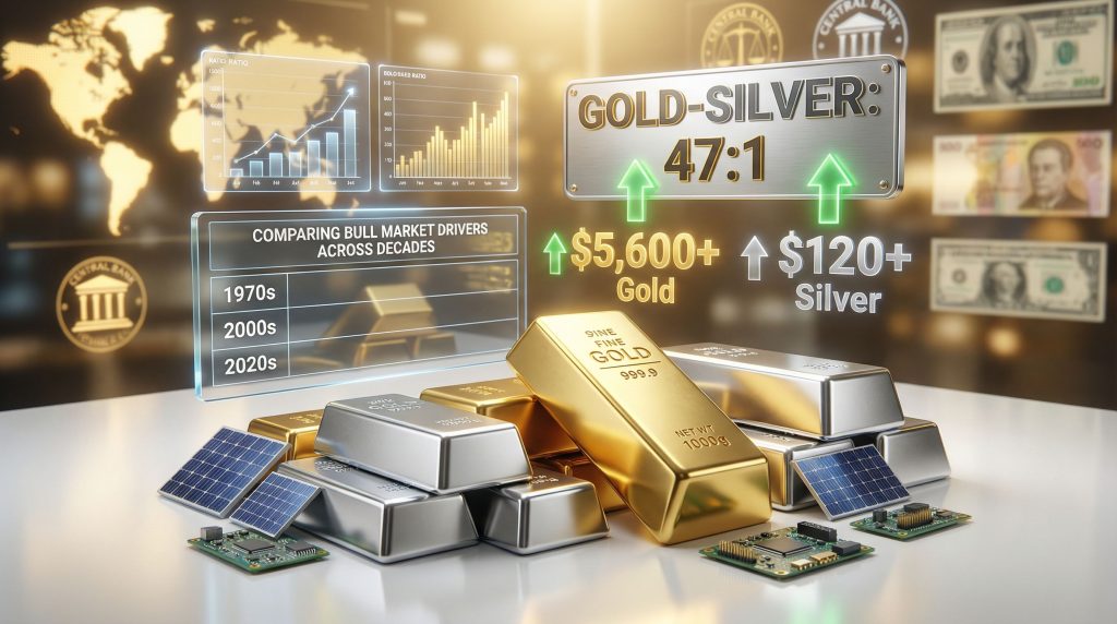 Gold-silver market analysis; unexpected dynamics.