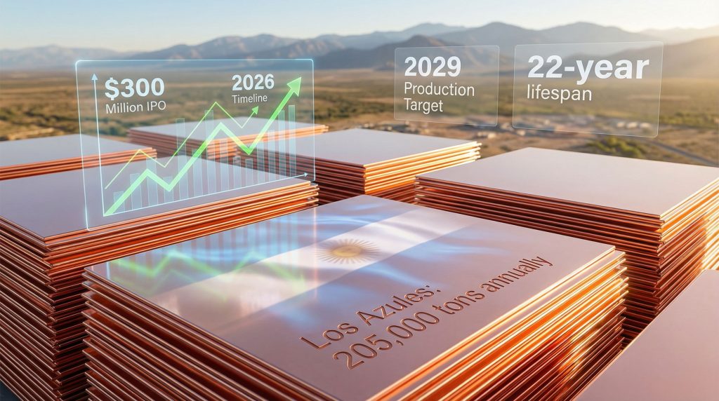 McEwen Copper IPO highlights key project metrics.
