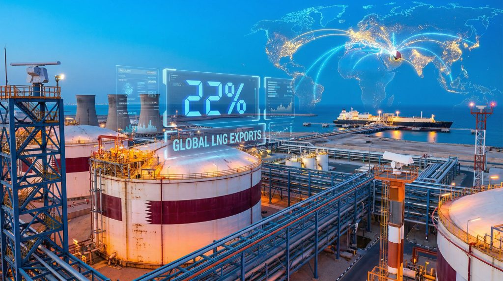 Qatar gas hub attack impacts global exports.