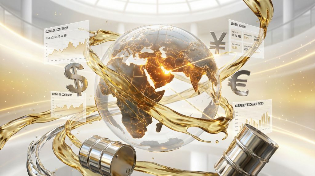Petroyuan and US dollar: Global oil trade dynamics.