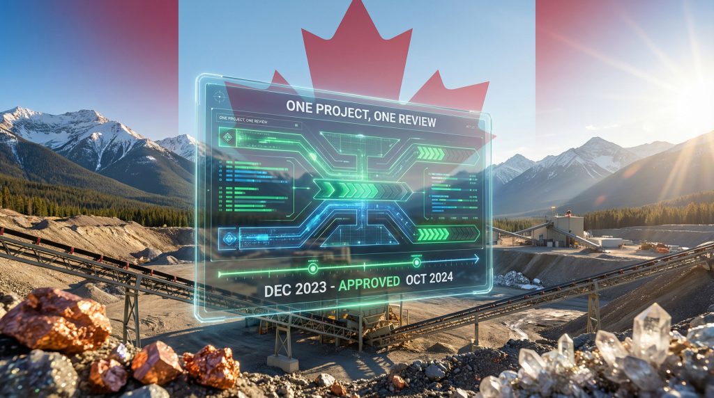Canada mine permit navigator streamlines approval process.