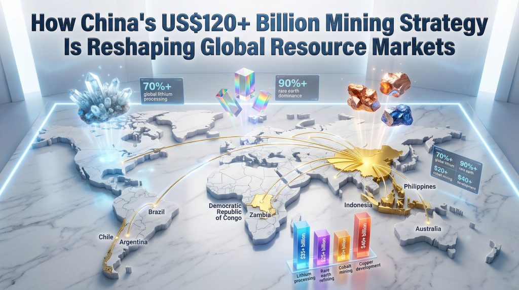 China's overseas mining investment reshapes global markets.