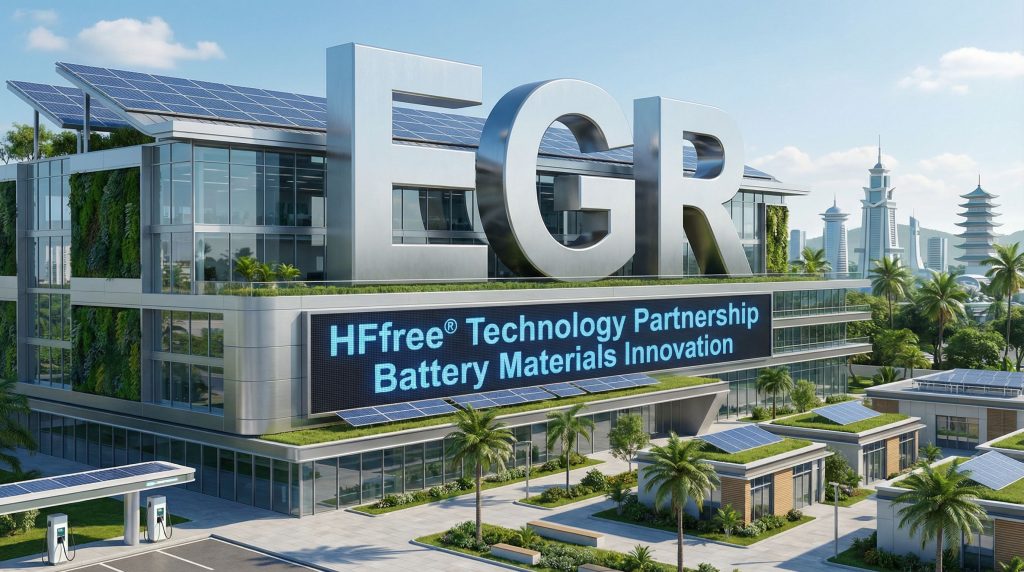 Ecograf Ltd-EGR-EGR building with solar panels.