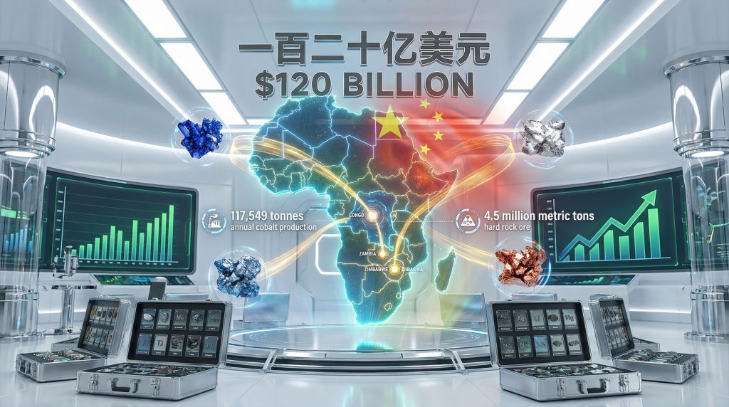 Beijing's investment in critical minerals visualized.