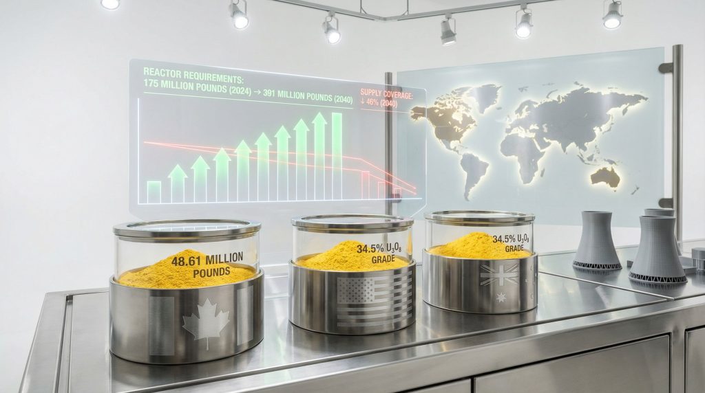 IsoEnergy uranium supply crisis illustrated.
