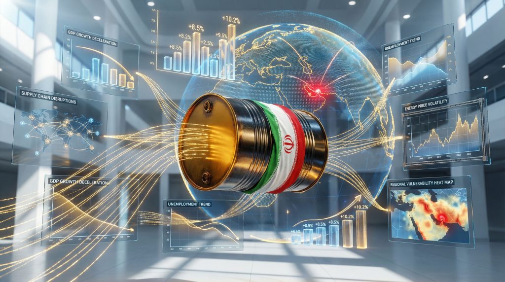 Iranian oil crisis impacts global economy.