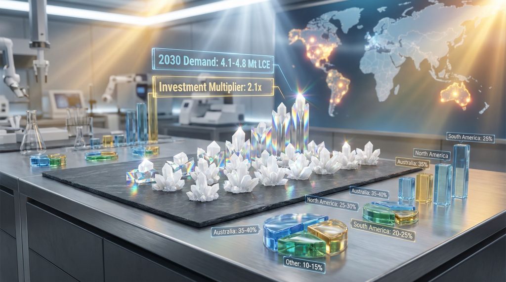 Lithium demand investment analysis with graphs.