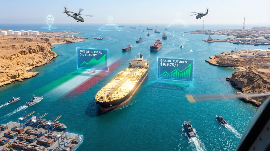 US-flagged tanker in Bahrain waters.