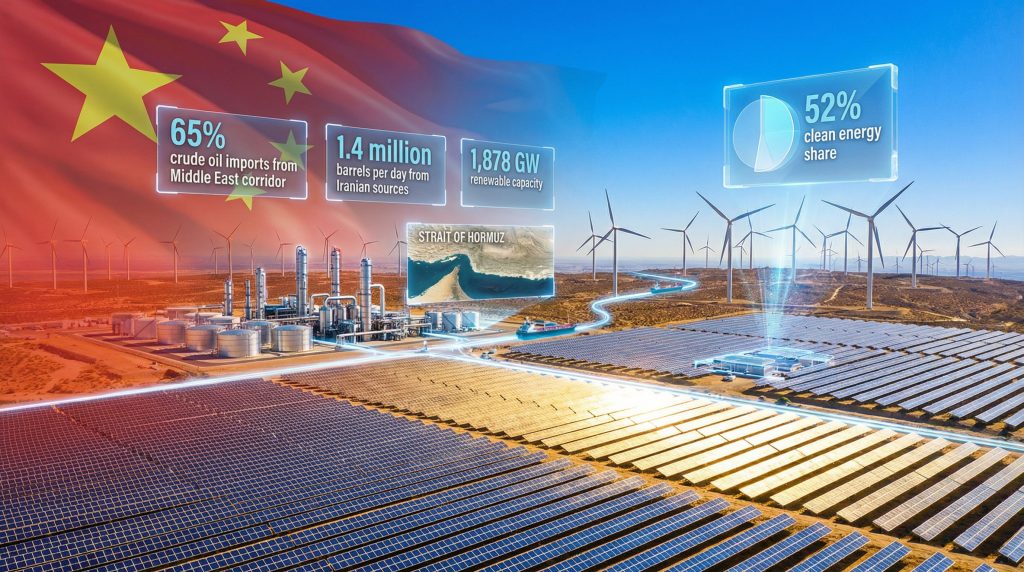 China energy security: renewable and oil import strategies.