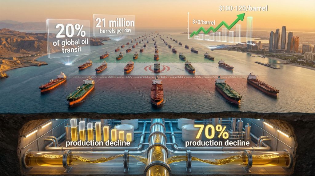 Brent crude oil price surge visualized.