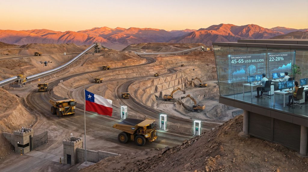 Modern technology enhancing Latin American mining.