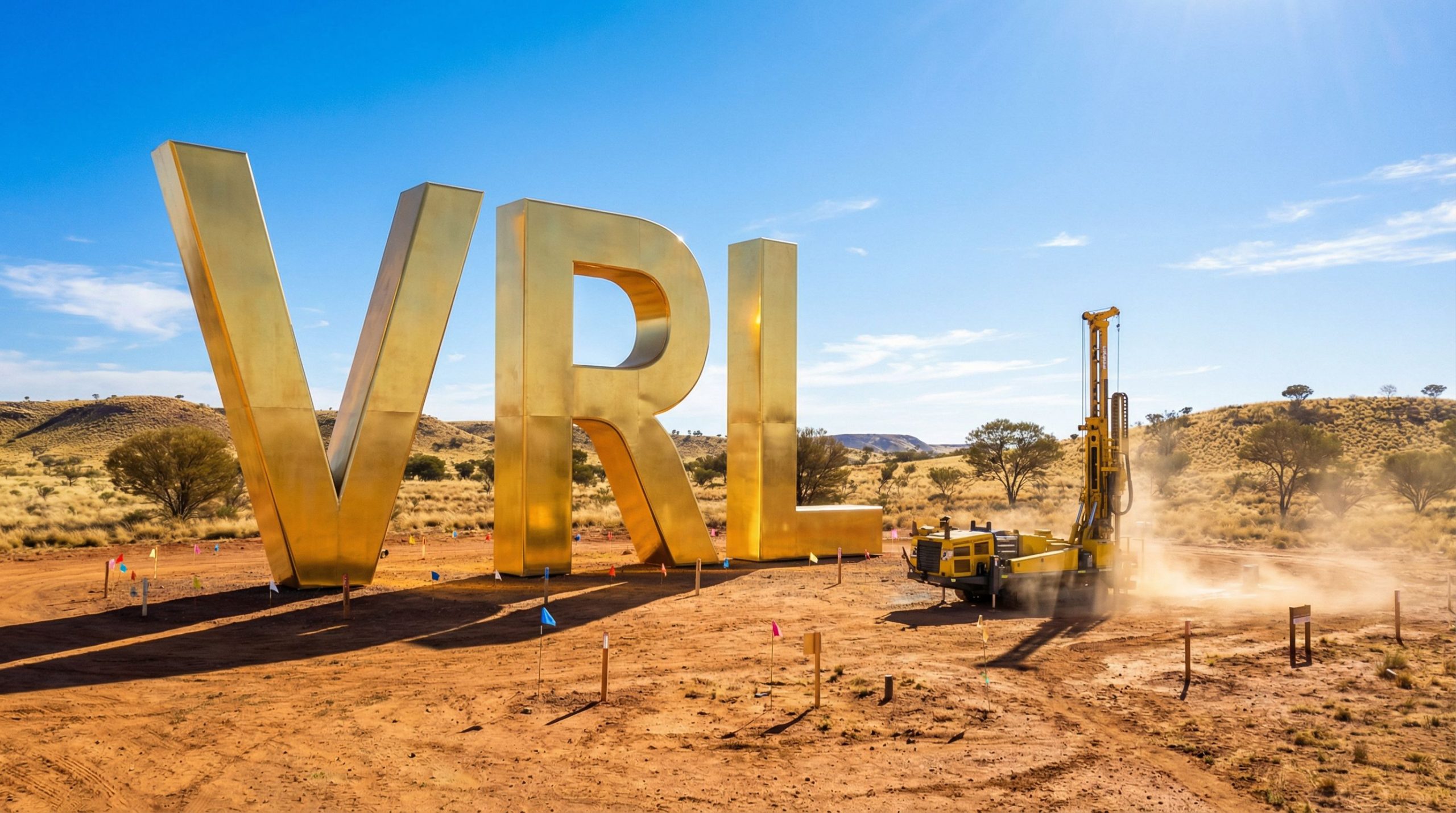 Verity Resources Ltd-VRL-VRL letters in a desert landscape.