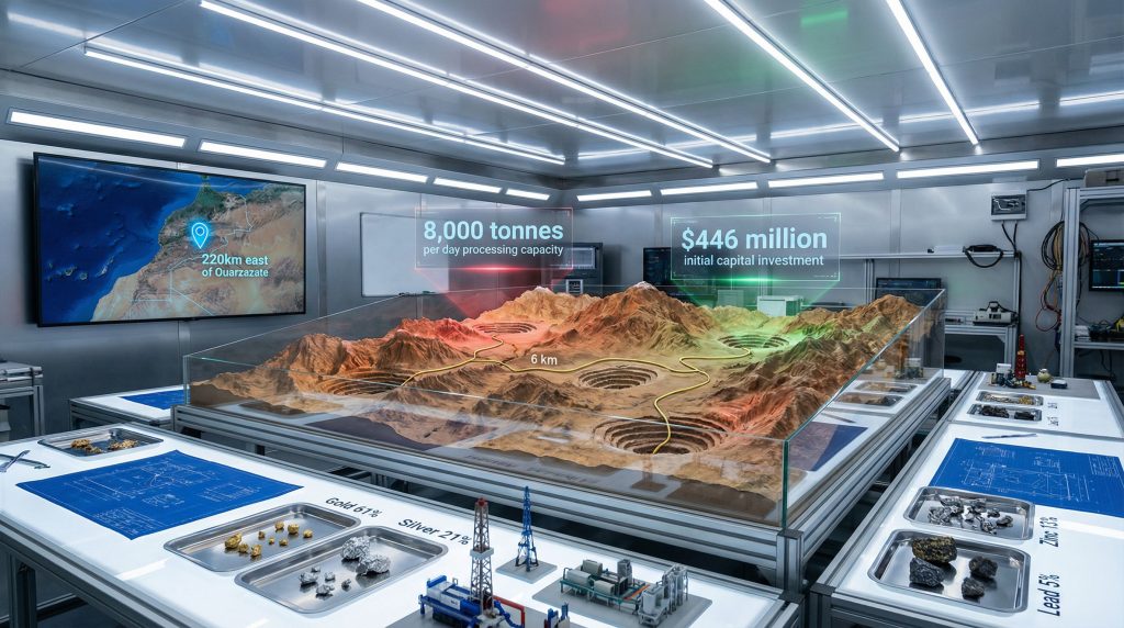 Aya Gold & Silver explores Moroccan mining project.