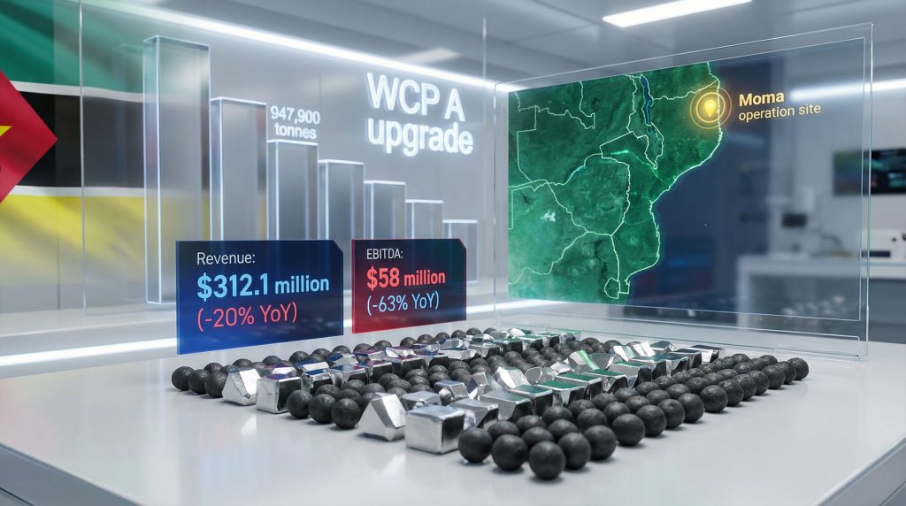 Kenmare Resources financial performance data visualization.