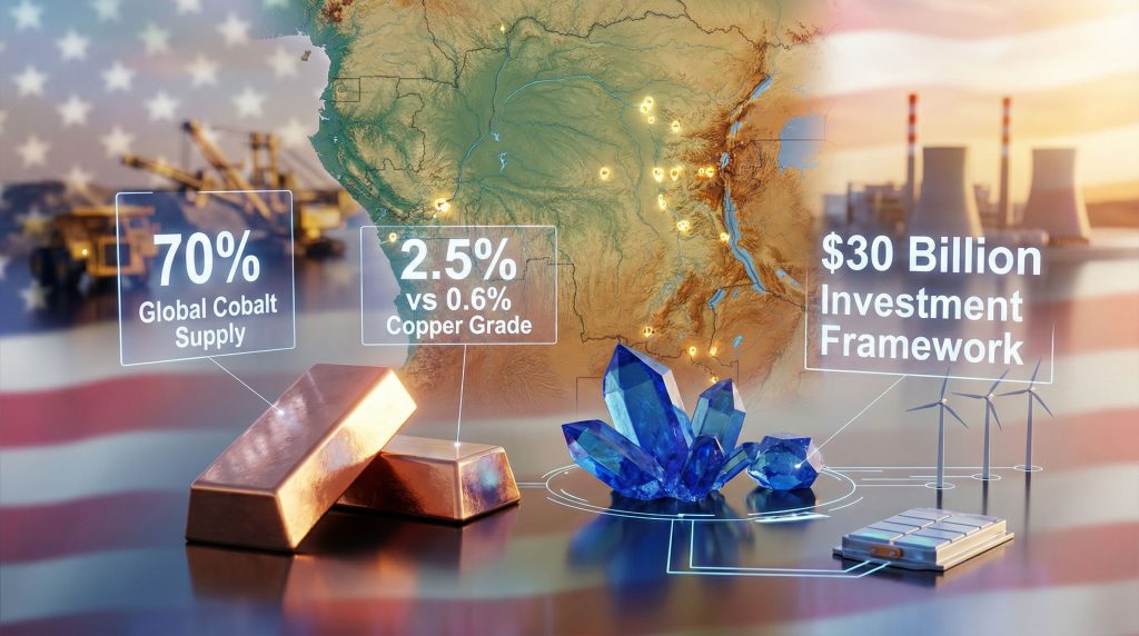 US push into DRC copper and cobalt exploration.