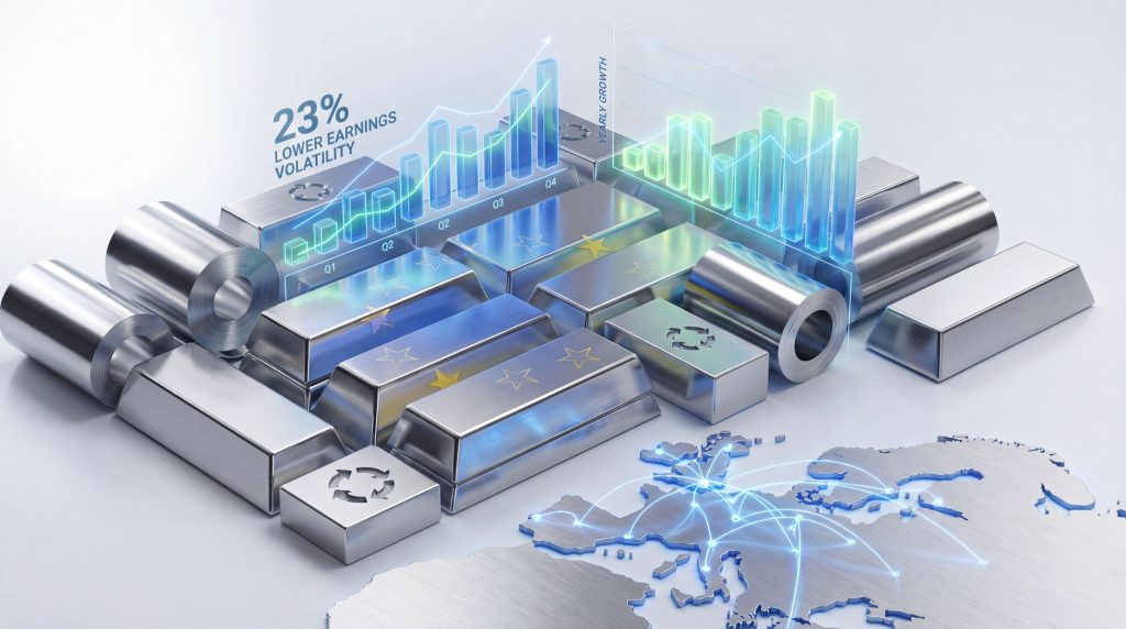 Hammerer Aluminium Industries' strategic investment visualization.
