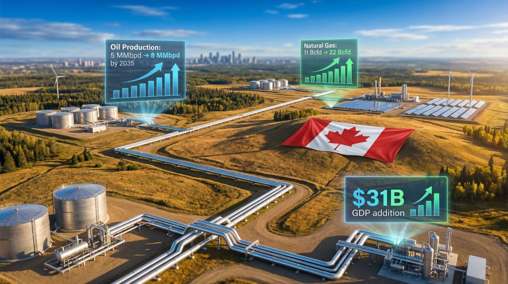 Alberta energy security and pipeline infrastructure.