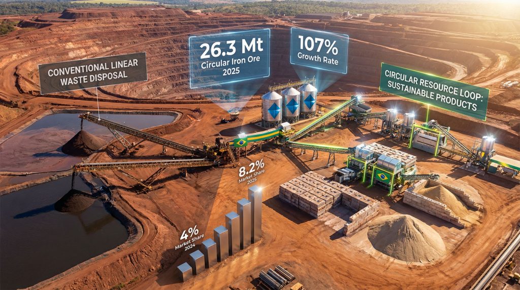 Vale sustainable mining operations and data visualization.