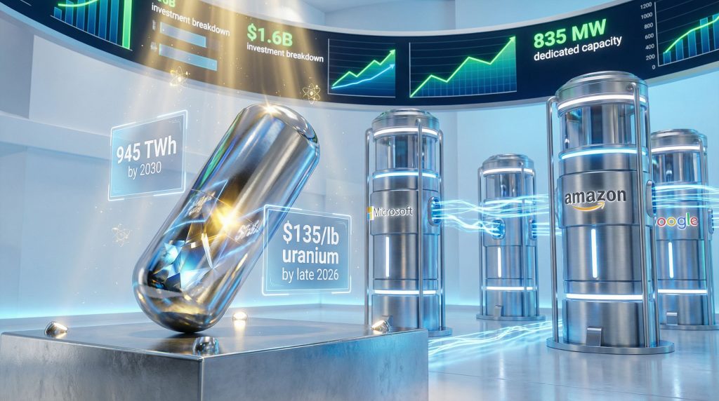 Big tech investment in futuristic nuclear energy.
