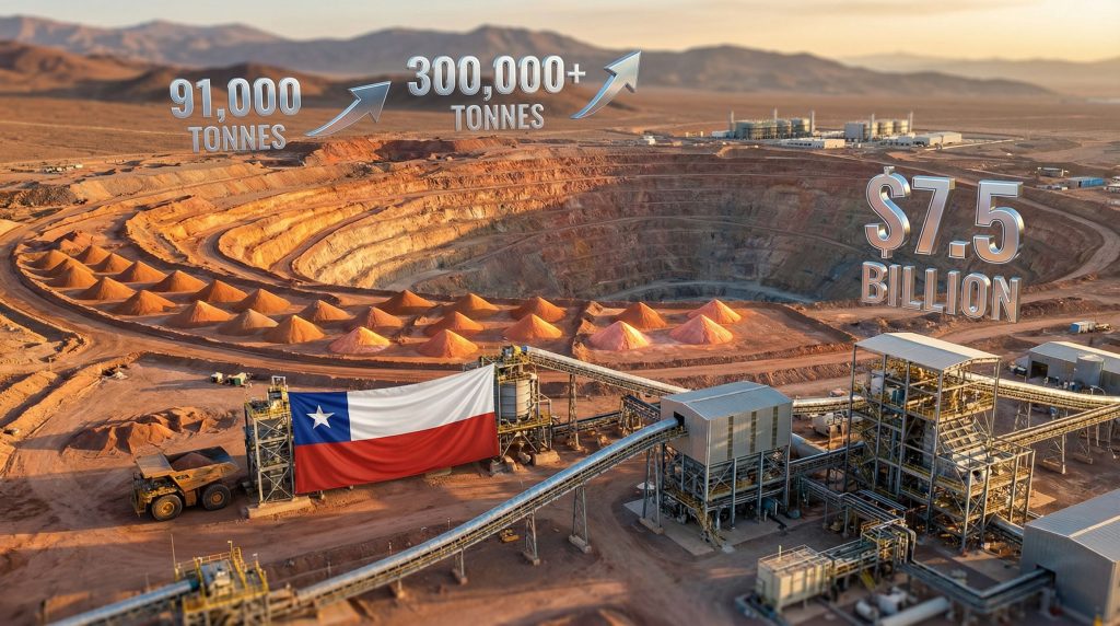 Freeport McMoRan Chile copper mine expansion.
