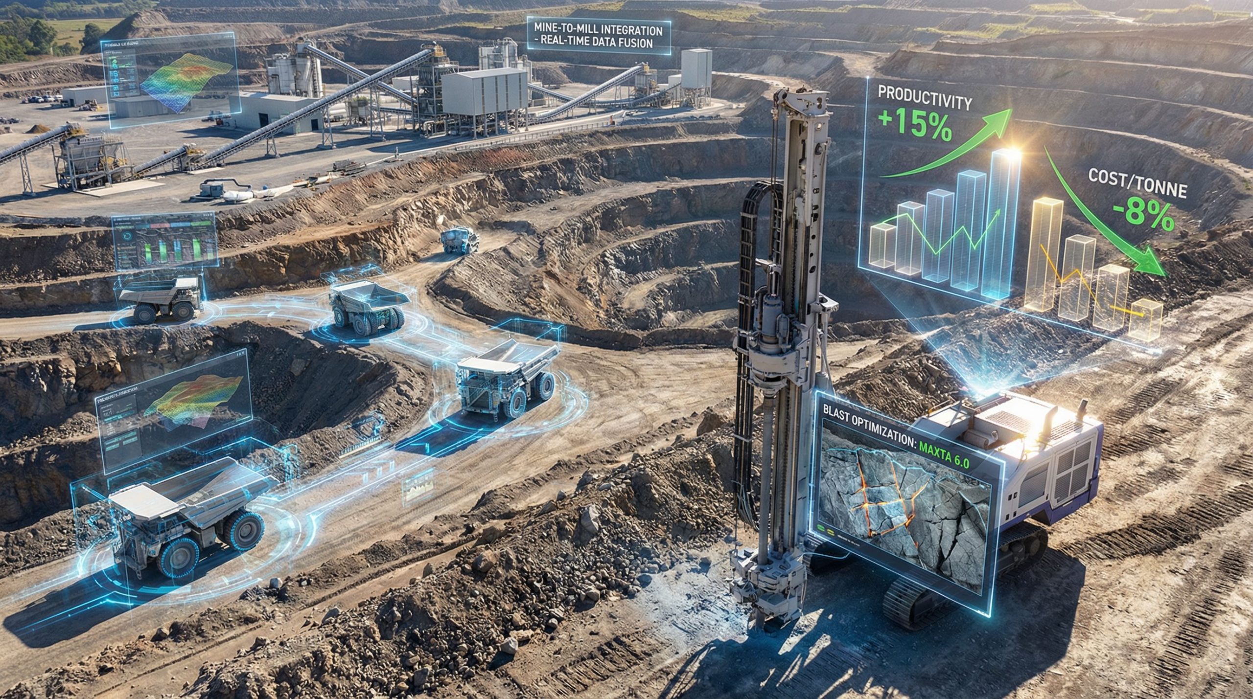 Maptek PETRA AI Mine-to-Mill Integration Solutions
