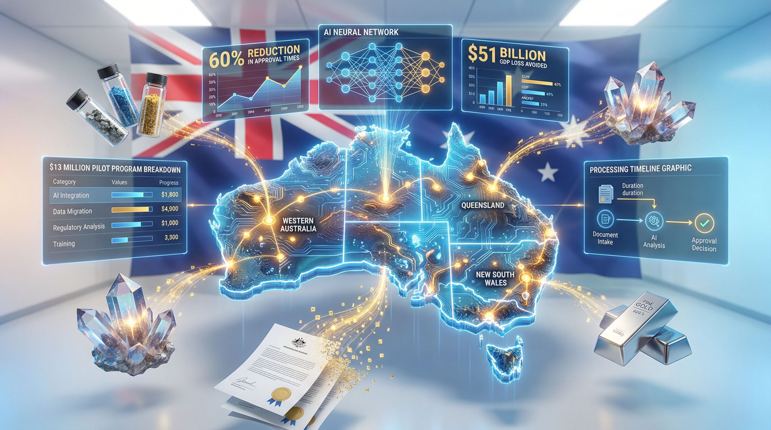 AI trial aims for faster environmental approvals.