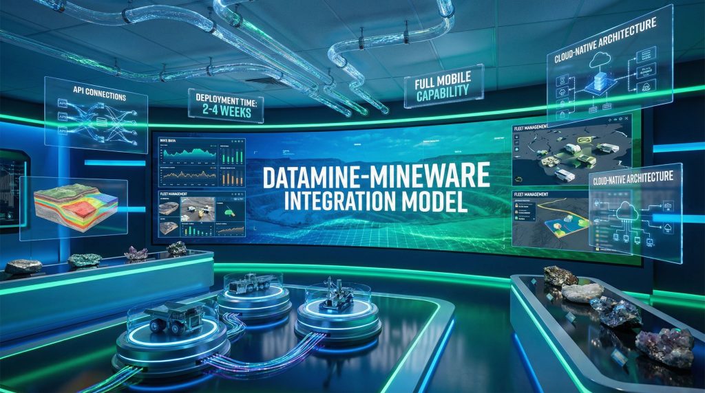 Datamine acquisition of Mineware integration model.